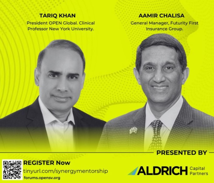Aamir and Tariq Are Mentoring at Synergy 2025